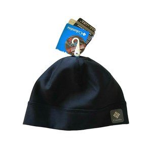 Columbia Women's Head of The Trail Beanie Fitted Black Thermal Cap Size L/XL